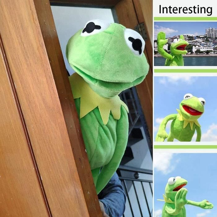 Kermit La Grenouille Peluche Poupée Marionnette Kermit La Grenouille 23 Cm - Pel