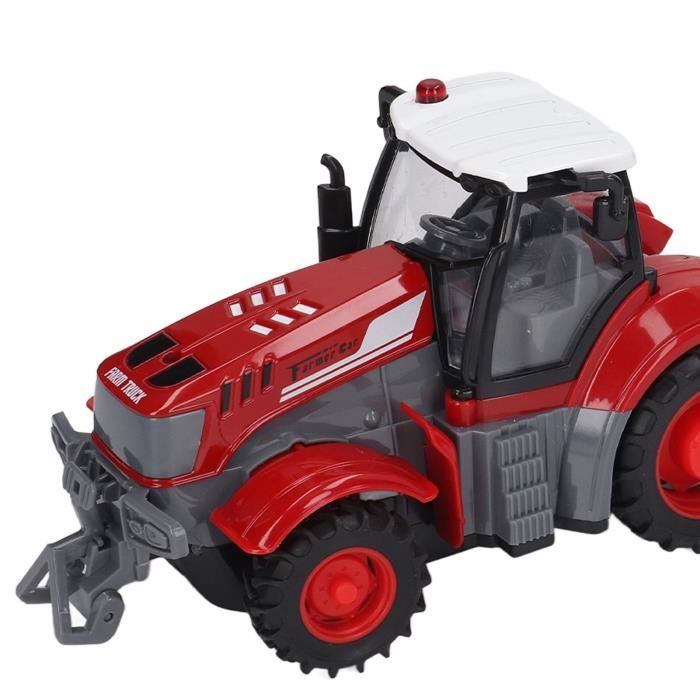 Camion à Benne Télécommandé 48 Cm - 3 Têtes De Préhension Interchangeables - Jouet De Construction Réaliste