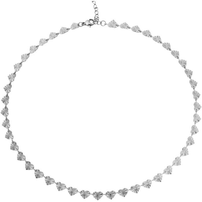 Collier Cléopâtre Perles Colorées Sur Métal Doré - Sans Nickel, Sans Fermoir, Style Ethnique
