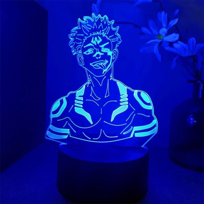 Lampe Veilleuse LED 3D Dragon Ball, Décoration Chambre Enfant, USB, Neuve