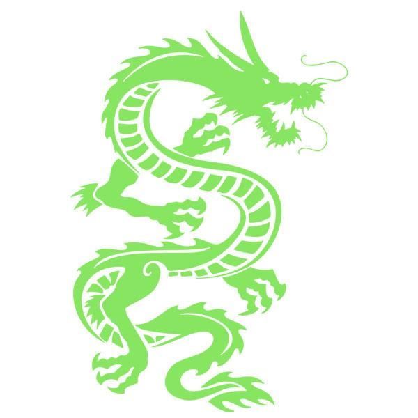 wallpapers Dessin Dragon Chinois Couleur animal dragon chinois 60x42 cm