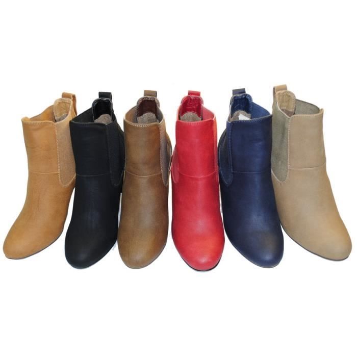 bottines petit talon