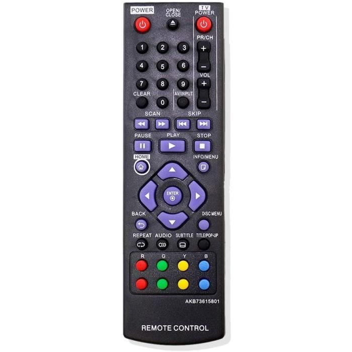 Télécommande Neuve Pour Téléviseur LG 47LN577S - Modèle AKB73715601, Compatible Plusieurs Versions