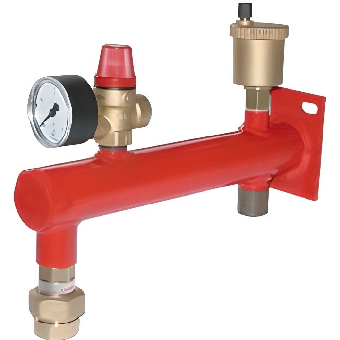 Potence Thermador équipée pour pose vase dexpansion suspendu