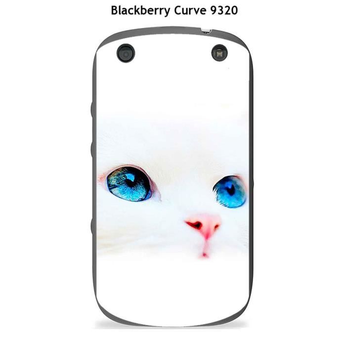 Coque Blackberry Curve 93 Design Chat Blanc Yeux Bleus Achat Coque Bumper Pas Cher Avis Et Meilleur Prix Cdiscount