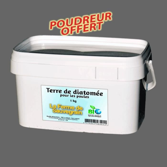 Terre De Diatomee Alimentaire Pour Les Poules Anti Poux Naturel Contre Les Poux Rouges 1 Kg P Achat Vente Graines Terre De Diatomee Alimentaire Cdiscount