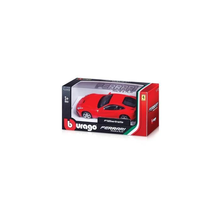 Voiture miniature Ferrari - Modèle aléatoire - Rouge - Pour enfant