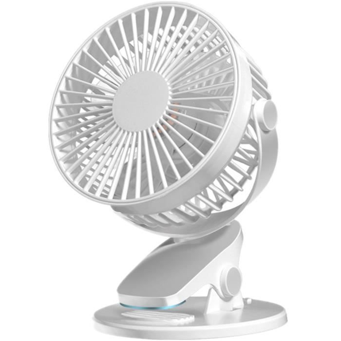 Juce Mini Ventilateur A Pince Ventilateur Usb Ultra Silensieux Et