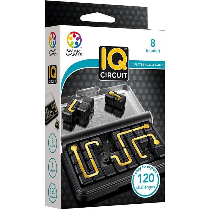 circuit iq - smart games - sg467 - noir - mixte - jeu de société