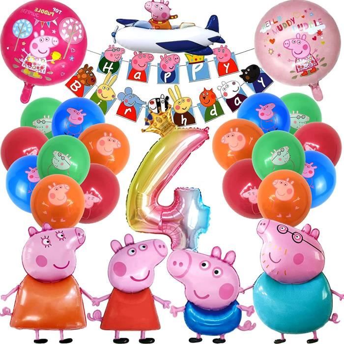 Coloriage Anniversaire De Peppa Pig - Télécharger Et Imprimer Gratuit Sur