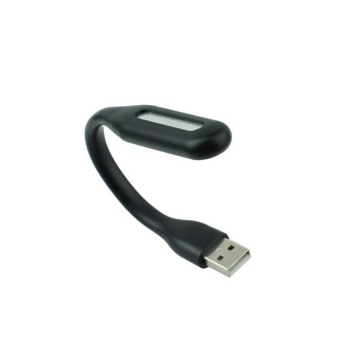 Lampe USB pour PC portable NOIR - Cdiscount Informatique