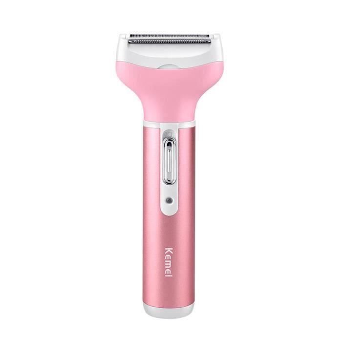 Kemei 4 In 1 Women Razor Shaver Body Epilator Nose Hair Removal Machine Ma47093 Cdiscount Electromenager