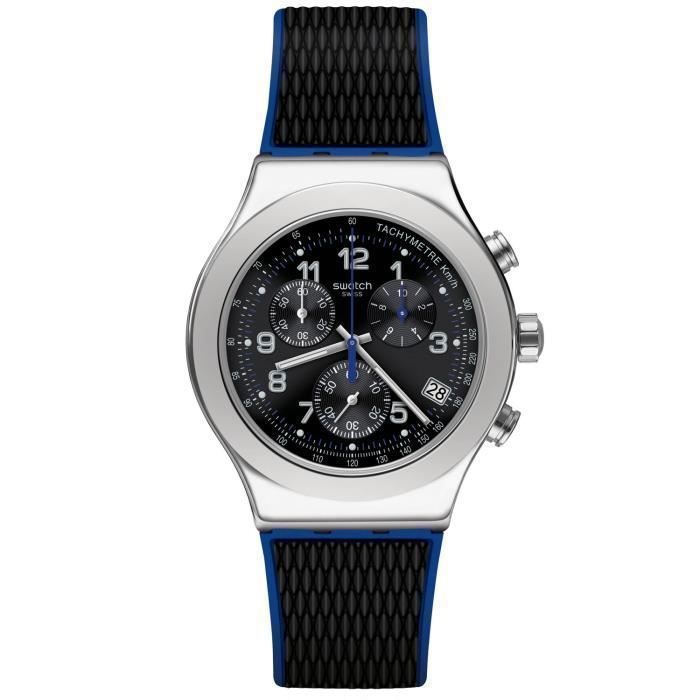 Montre - Swatch - YVS451 - Chronographe - Résine - Étanchéité 3 Atm Montre - Swatch - YVS451 - Chronographe - Résine - Étanchéité 3 Atm