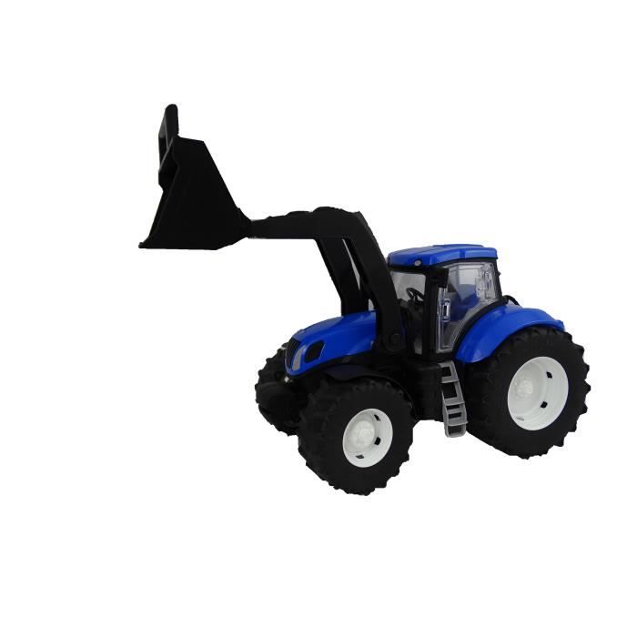 Tracteur Bleu Grand Modele New Holland Cdiscount Jeux Jouets