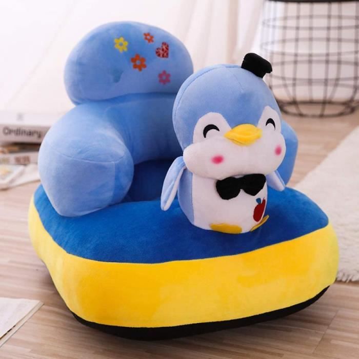Fauteuil De Rangement Transparent Pour Peluches - Siège Pouf Imperméable PVC - 50x35 Cm - Pour Chambre, Salon, Garderie - 11