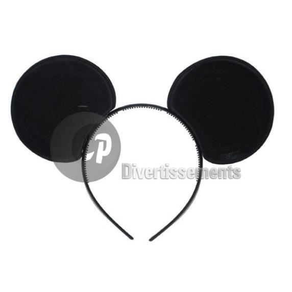Serre-tête souris simple - Mickey et ses amis - Accessoire de déguisement - Noir - Mixte - Intérieur