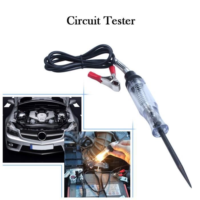 Testeur de tension de circuits automobiles / lampe test (0-12v)