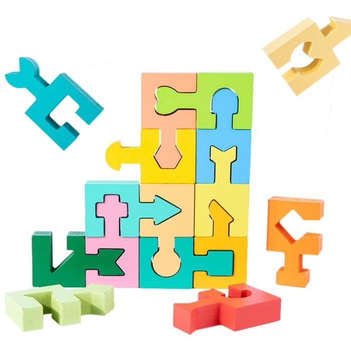 La Pensée Puzzles Jeu Éducatif Jeu De Réflexion Logique De Compétences Illustration Vectorielle