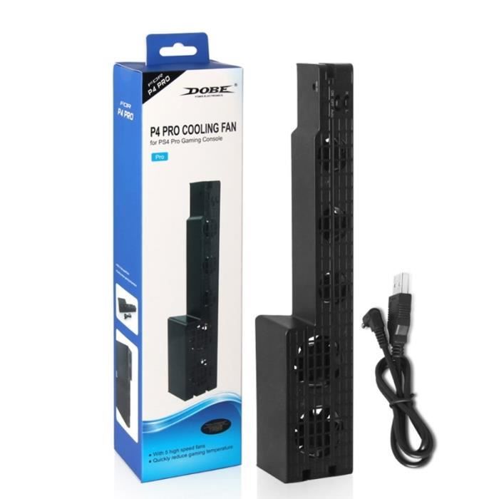Jeux vidéo,Ventilateur externe de refroidissement USB, haute qualité, Super  Turbo, pour Console de jeu -5, Playstation4, PS4 Pro