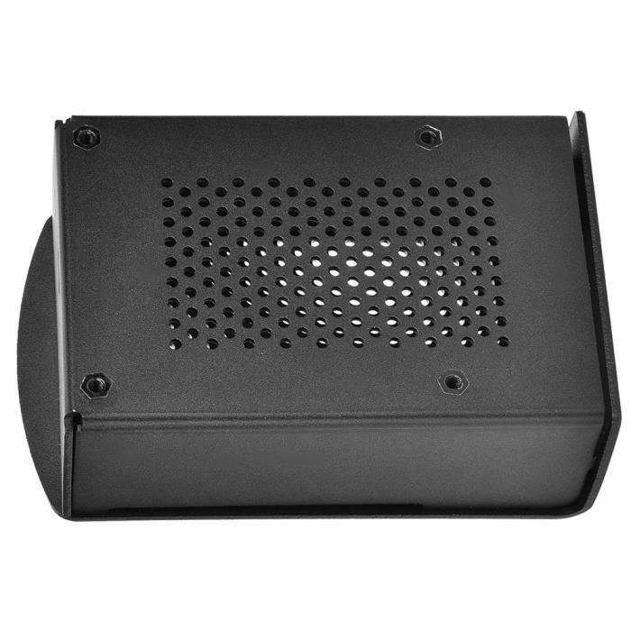 Boîtier De Protection Pour Raspberry Pi 2 Modèle B Et B+ - ABS Noir - Accès Aux Ports