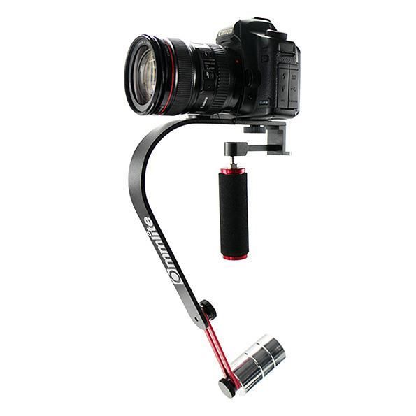 Poignée Filmage Poignée Stabilisatrice Zeadio - Monture Cold Shoe, Compatible Caméras, DSLR, Action Cams Support Cold Shoe Caméra