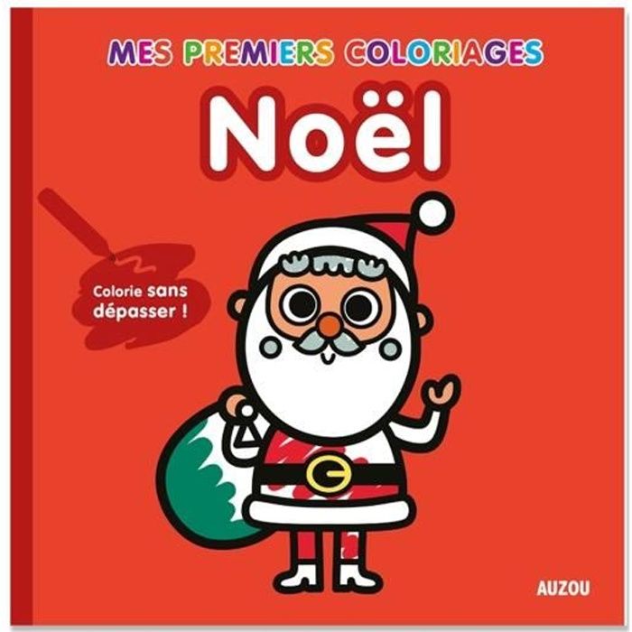 Coloriage : Mes premiers coloriages Noël aille Unique Coloris Unique