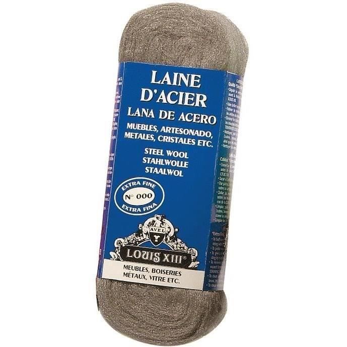 Laine d'acier n°0000 extra fine - 200 g