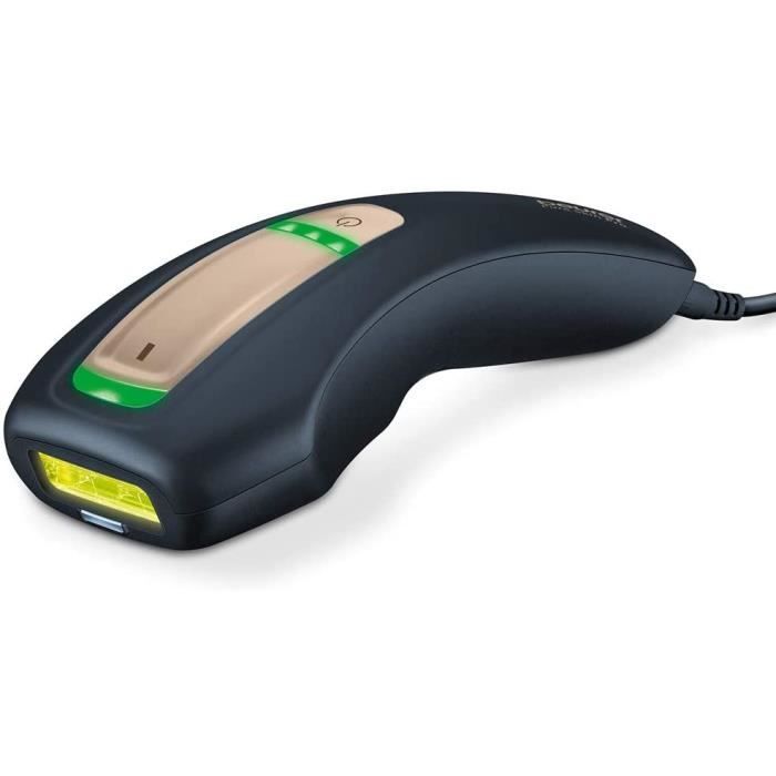 IPL 5800 Pure Skin Pro - épilation longue durée à lumière pulsée - 600 000 flashs - design compact avec 3 niveaux dintensité