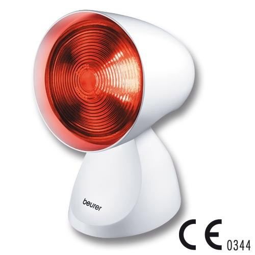 lampe à infrarouge beurer 616.00 - 150w - luminothérapie - adulte - sans fil