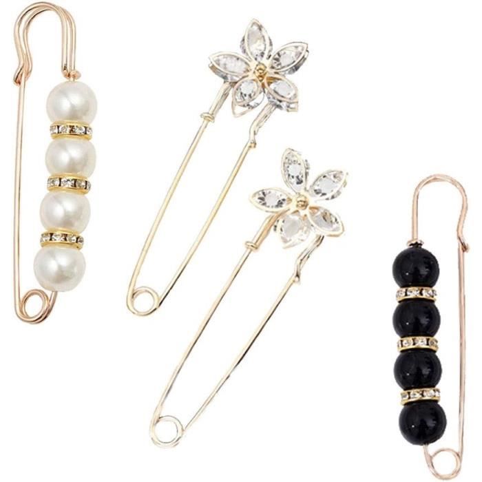 XoeLLe 6 Pièces Broches Clip Foulard, Mode Épingle Anneaux Clip Châle de Pull Clips Pince à Foulard en Métal, Broche Clips pour Robes de Mariée, Sacs, Vêtements, Chapeaux, Foulards XoeLLe 6 Pièces Broches Clip Foulard, Mode Épingle Anneaux Clip Châle de Pull Clips Pince à Foulard en Métal, Broche Clips pour Robes de Mariée, Sacs, Vêtements, Chapeaux, Foulards