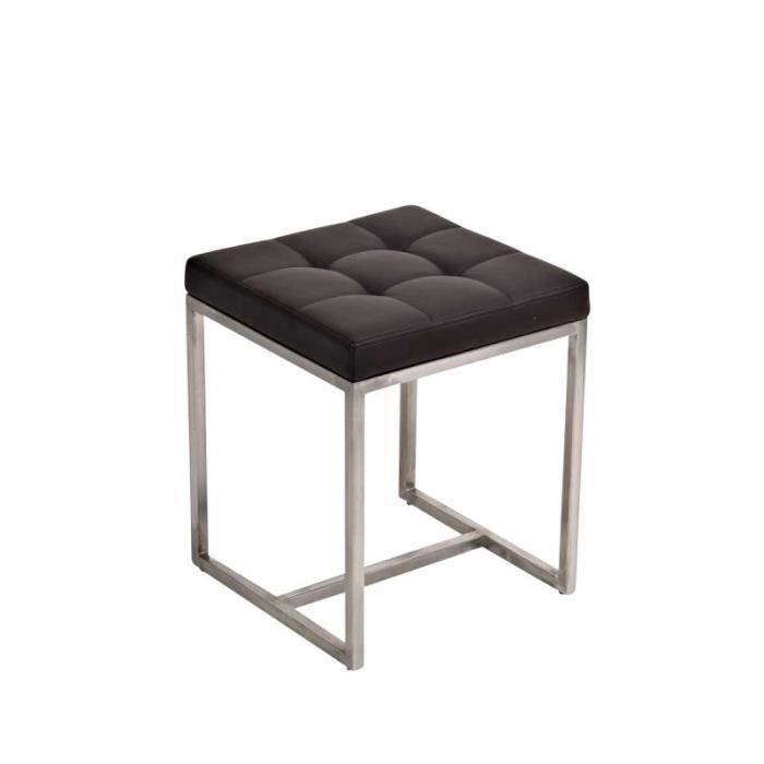 Tabouret / Banc rembourré - CLP - BARCI - 40 x 40 cm - Acier inoxydable - 12 couleurs disponibles Tabouret / Banc rembourré - CLP - BARCI - 40 x 40 cm - Acier inoxydable - 12 couleurs disponibles