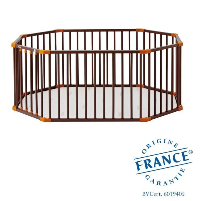 Combelle Grand Parc Ovale Taupe Cdiscount Puericulture Eveil Bebe