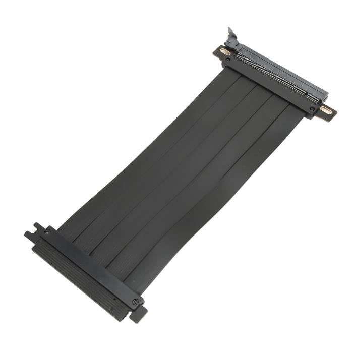 Câble Riser PCIe 4.0 X16 Flexible - Extension GPU à 90°, Pour RTX 4090 Et Autres Cartes - 2