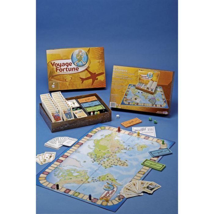 VOYAGE ET FORTUNE Achat / Vente jeu société plateau Cdiscount