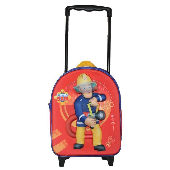 cartable a roulette sam le pompier