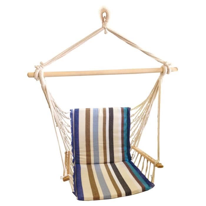 Chaise hamac suspendue Frankystar Twist 50x50x100H