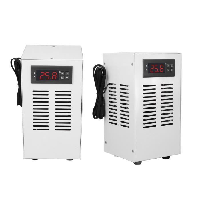 Meilleurs prix pour HURRISE Refroidisseur d'aquarium 20L, Système de chauffage et de refroidissement avec tuyau d'eau et pompe