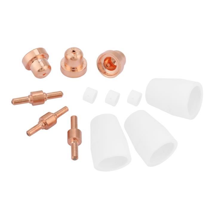 Kit De Pièces D'usure Pour Torche Plasma PT31 - 30 Pièces - Compatible Coupe Plasma - Electrodes, Buses, Céramiques