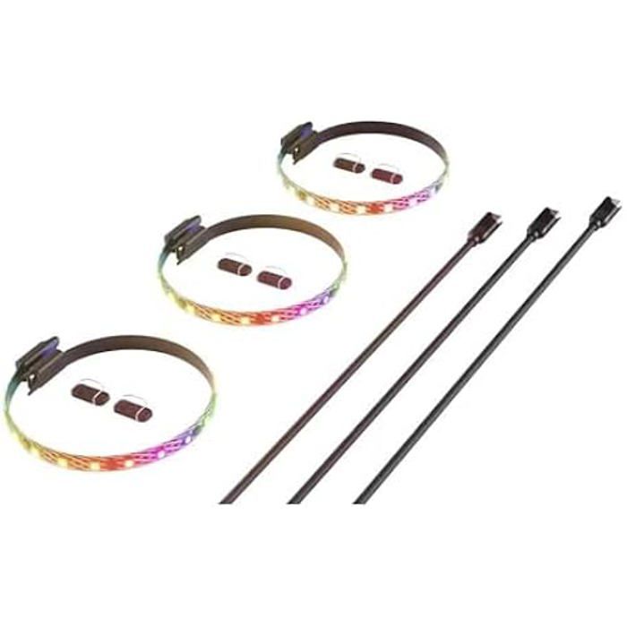 Kit de bandes lumineuses - HYTE LS30 - Digital Immersion Lighting - 1000 mm - Attache magnétique