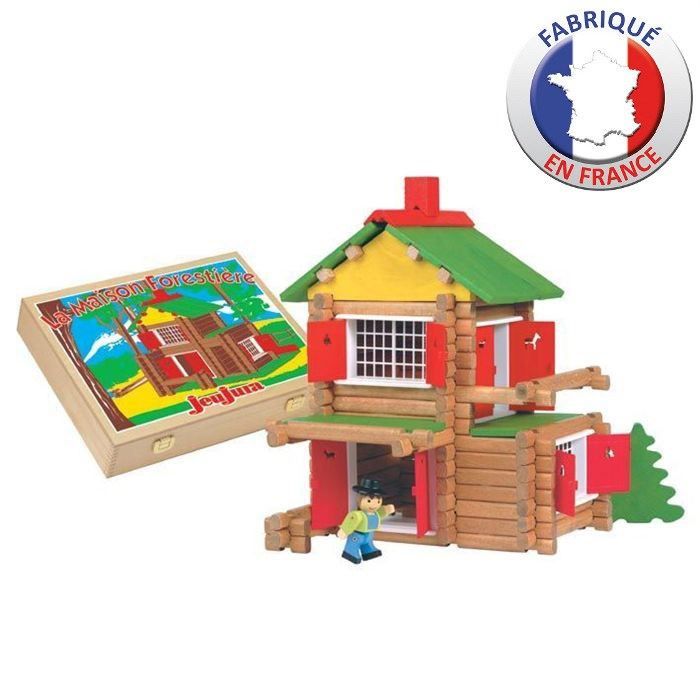 JEUJURA Mon châlet en bois - 135 pièces - Coffret en bois