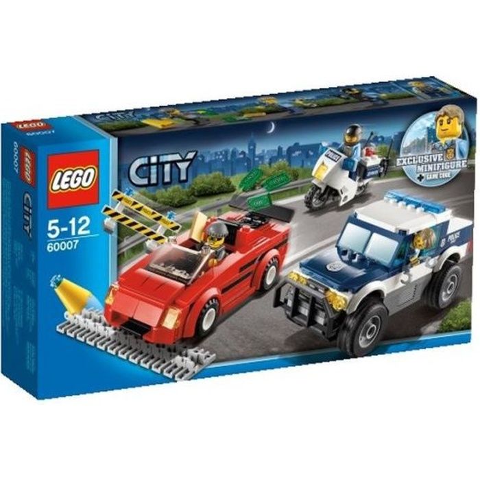 LEGO® City 60007 Course Poursuite Police Spéciale