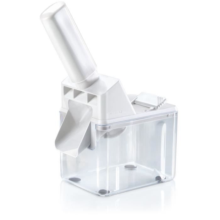 Dénoyauteur prunes 37300 Leifheit, ustensile de cuisine automatique pour dénoyautage facile et rapid