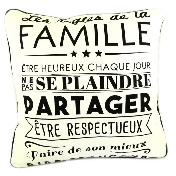 Coussin Createur Citations Beige Les Regles De La Famille 35 Cm P00 Achat Vente Coussin Cdiscount Coussin Createur Citations Beige Les Regles De La Famille 35 Cm P00 Achat Vente Coussin Cdiscount
