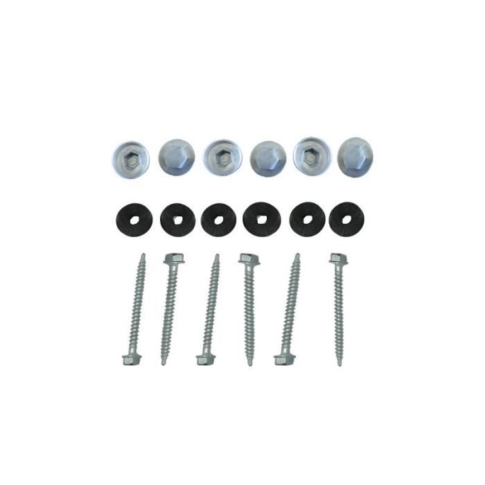 Kit Fixation Plaque Polycarbonate Achat Vente Pas Cher