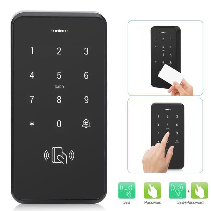 Lecteur De Cartes RFID USB 125 KHz – Pour Badges EM4100, Portée 8 Cm, LED Et Buzzer, Contrôle D’accès Maison/bureau