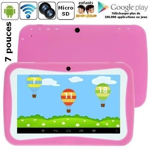 Enfants Tablet PC 7 pouces Android 4.4 Bundle