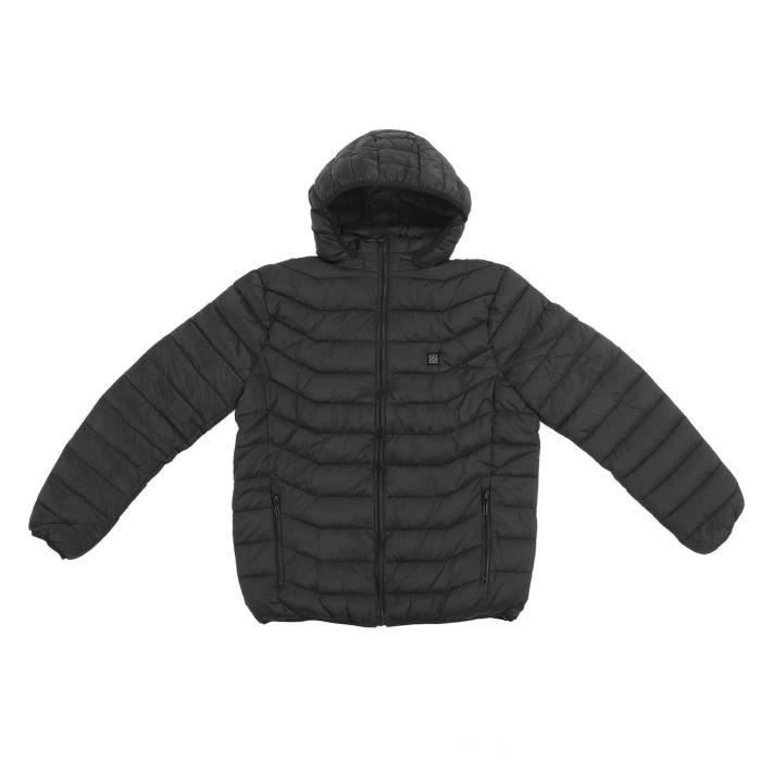 Veste chauffante pour femmes et hommes, capuche amovible pour