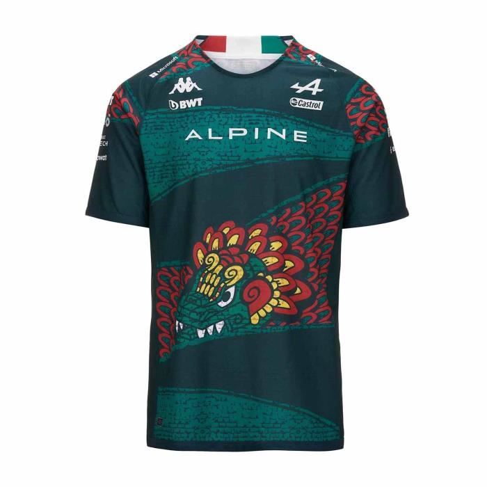 Maglia Alpine F1 Team Mexico – Tributo Al Gran Premio, Per Tifosi E Appassionati