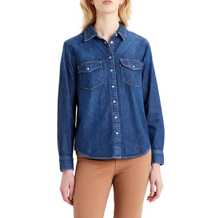 chemise en jean levis essential western air space