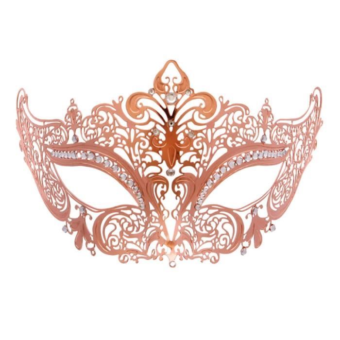 1 Pc Masque Venitien De Haute Qualite En Metal Incruste Perceuse Or Rose Fete Masque Visage Accessoire Deguisement Visage Achat Vente Masque Decor Visage Cdiscount Les vénitiens le savent et l'acceptent. cdiscount com